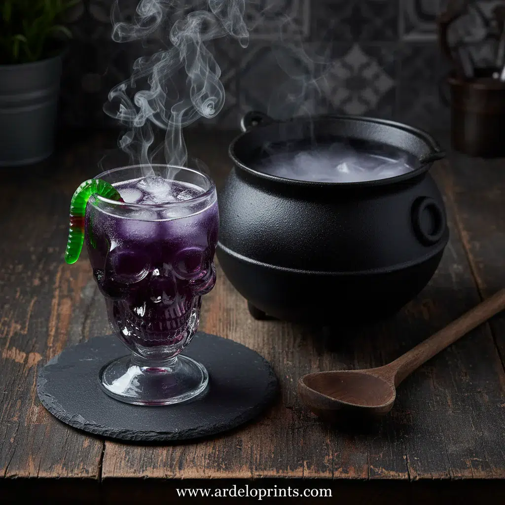 My Favorite Spooky Witch's Brew Punch - final presentation