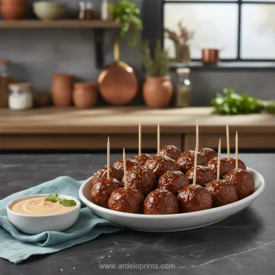 Meatball Appetizers: Perfect Party Recipe - ready to serve