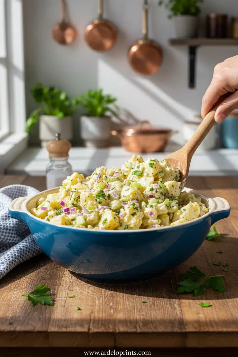 All-American Potato Salad: Best Recipe - cooking process