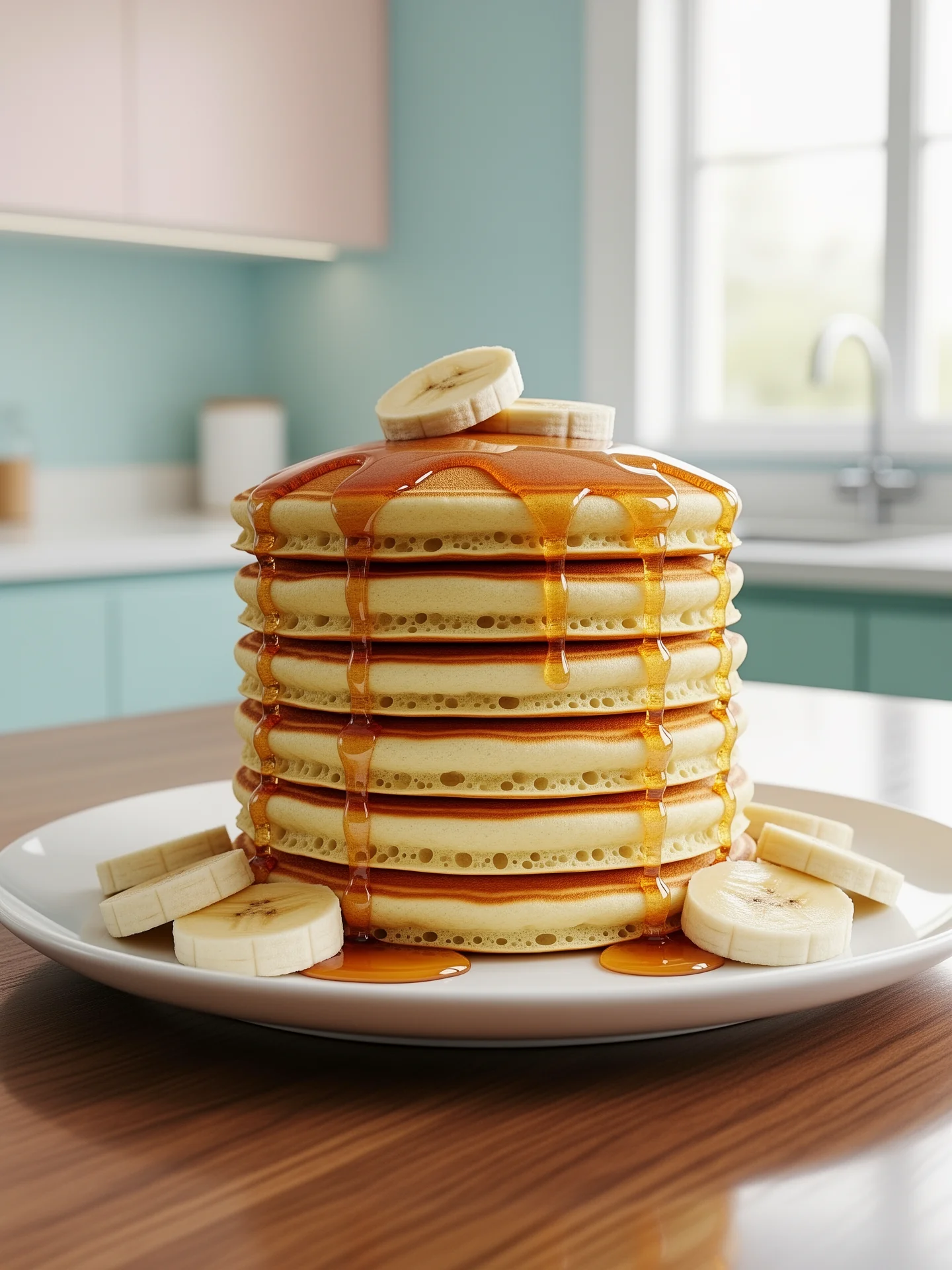 Banana Pancakes Recipe - feature image