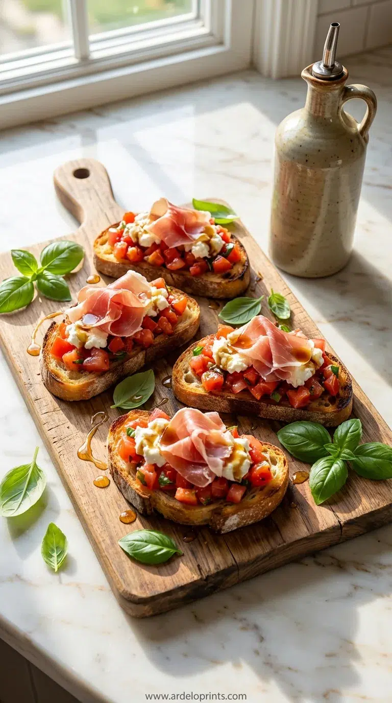 Italian Bruschetta: Easy Recipe - feature image
