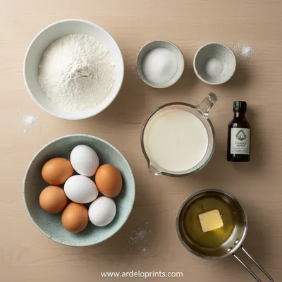 Japanese Fluffy Pancakes Recipe - cooking process