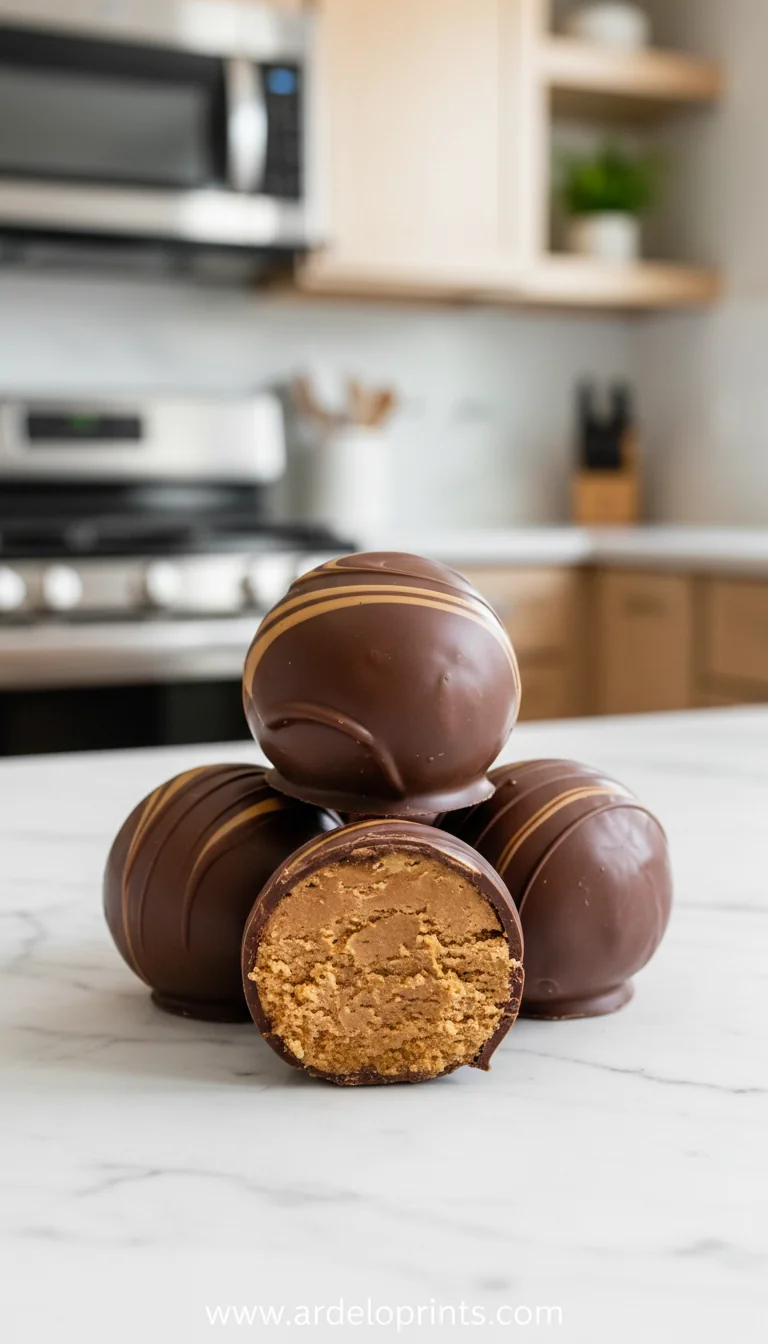 Keto Peanut Butter Chocolate Fat Bombs - feature image