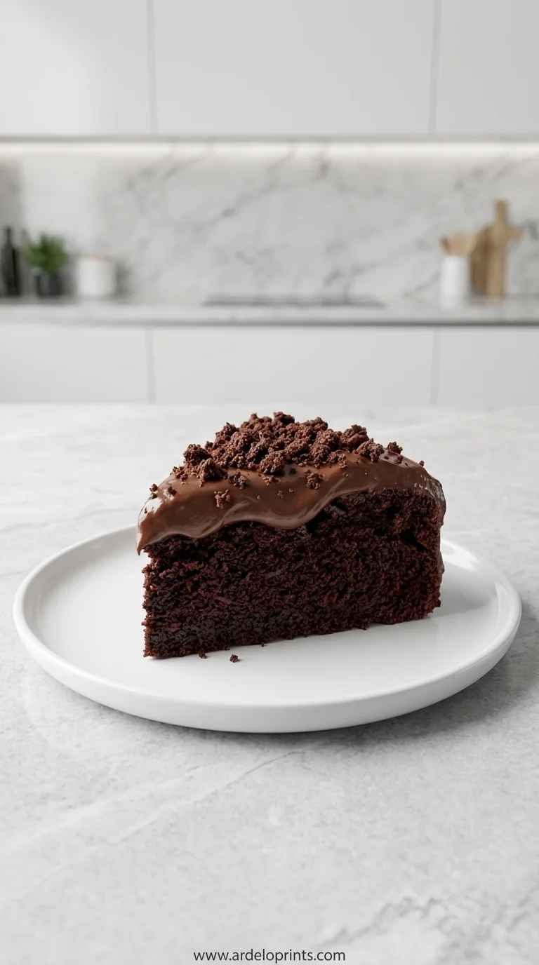 Low Calorie Chocolate Cake Recipe - Only 70 Calories - feature image