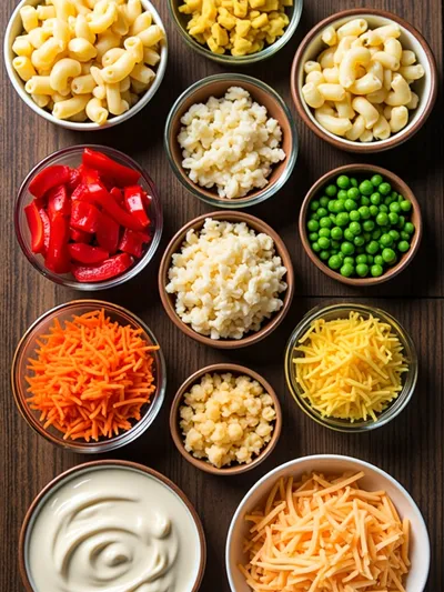Macaroni Hawaiian Salad – Classic Easy Recipe - ingredients preparation