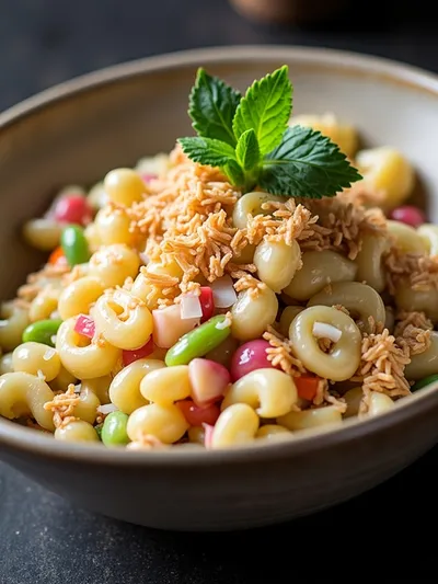 Macaroni Hawaiian Salad – Classic Easy Recipe - ready to serve