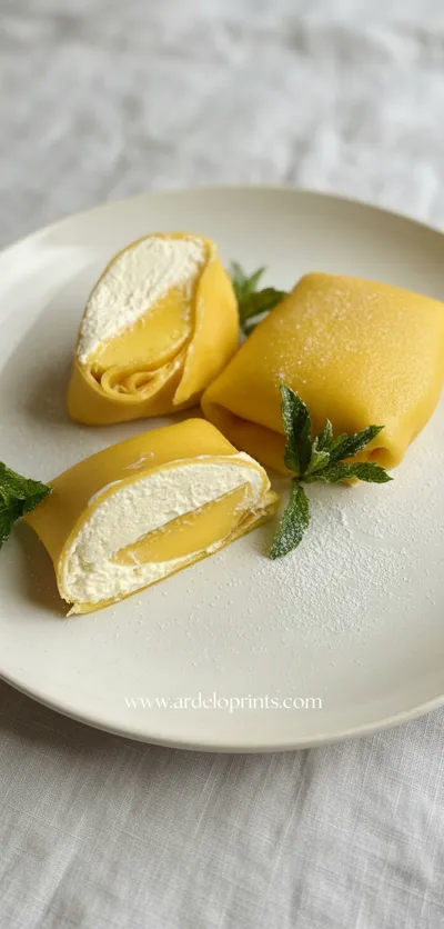 Mango Pancakes: Tropical Breakfast Treat - ingredients preparation