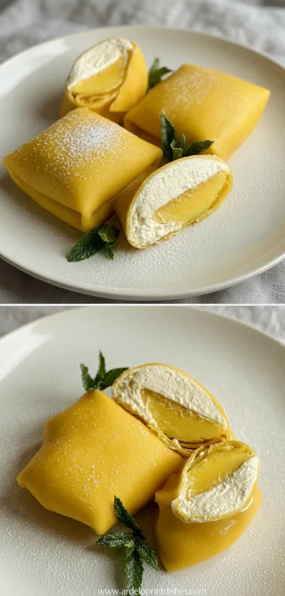 Mango Pancakes: Tropical Breakfast Treat - cooking process