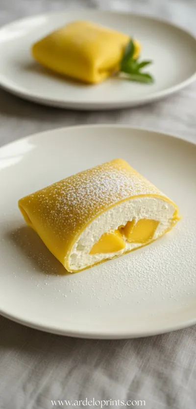 Mango Pancakes: Tropical Breakfast Treat - ready to serve