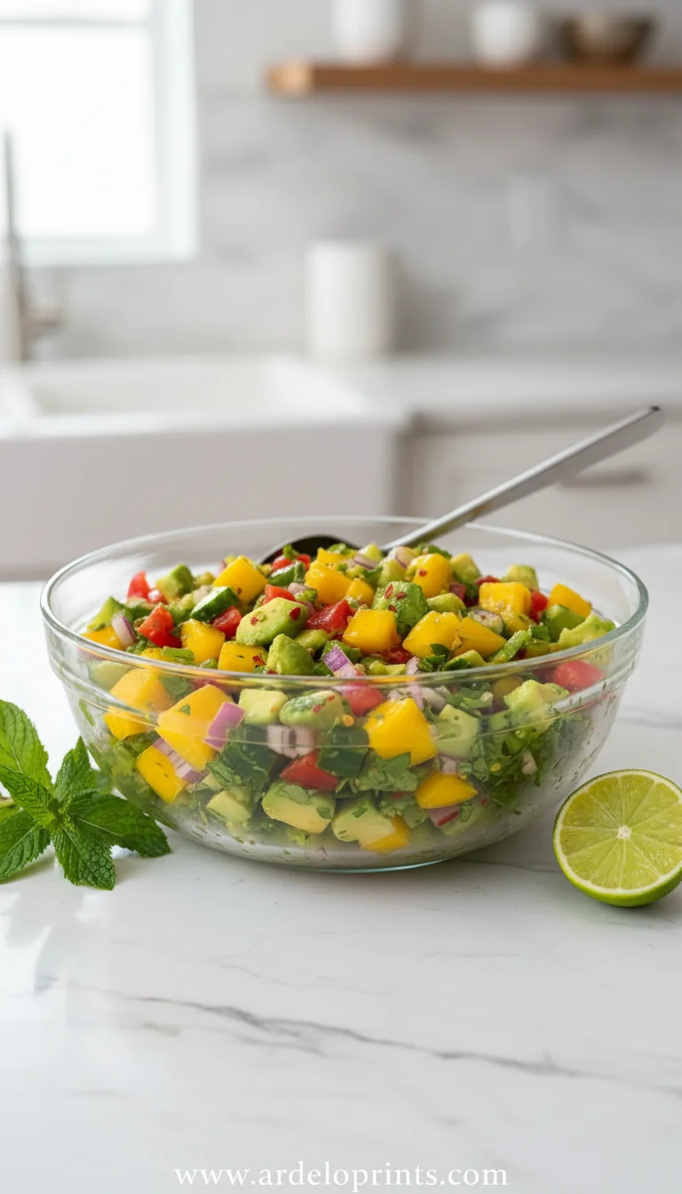 Mango Salad Recipe - feature image