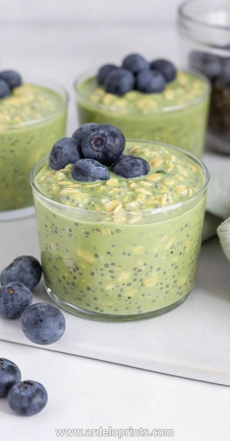 The Best Matcha Overnight Oats