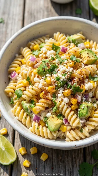 Mexican Street Corn Pasta Salad: Tasty Recipe