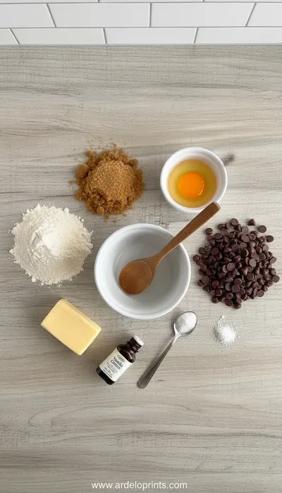 Microwave Chocolate Chip Mug Cookie - cooking process