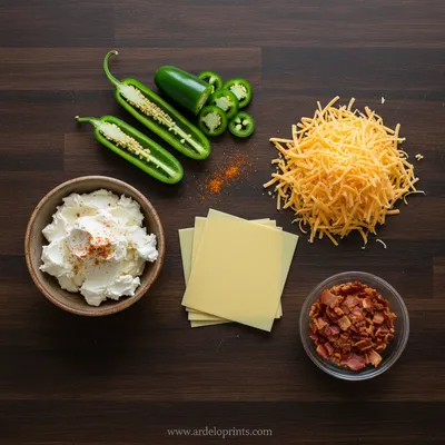 Mini Jalapeno Popper Egg Rolls - cooking process