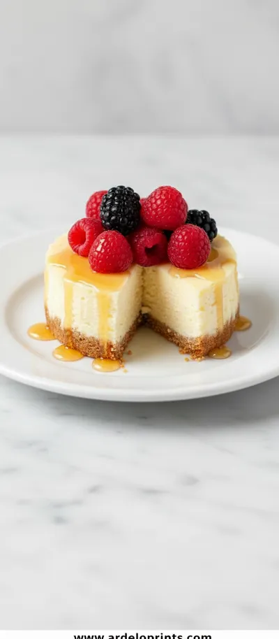 Mini Protein Cheesecakes (Healthy & Gluten Free) - ready to serve