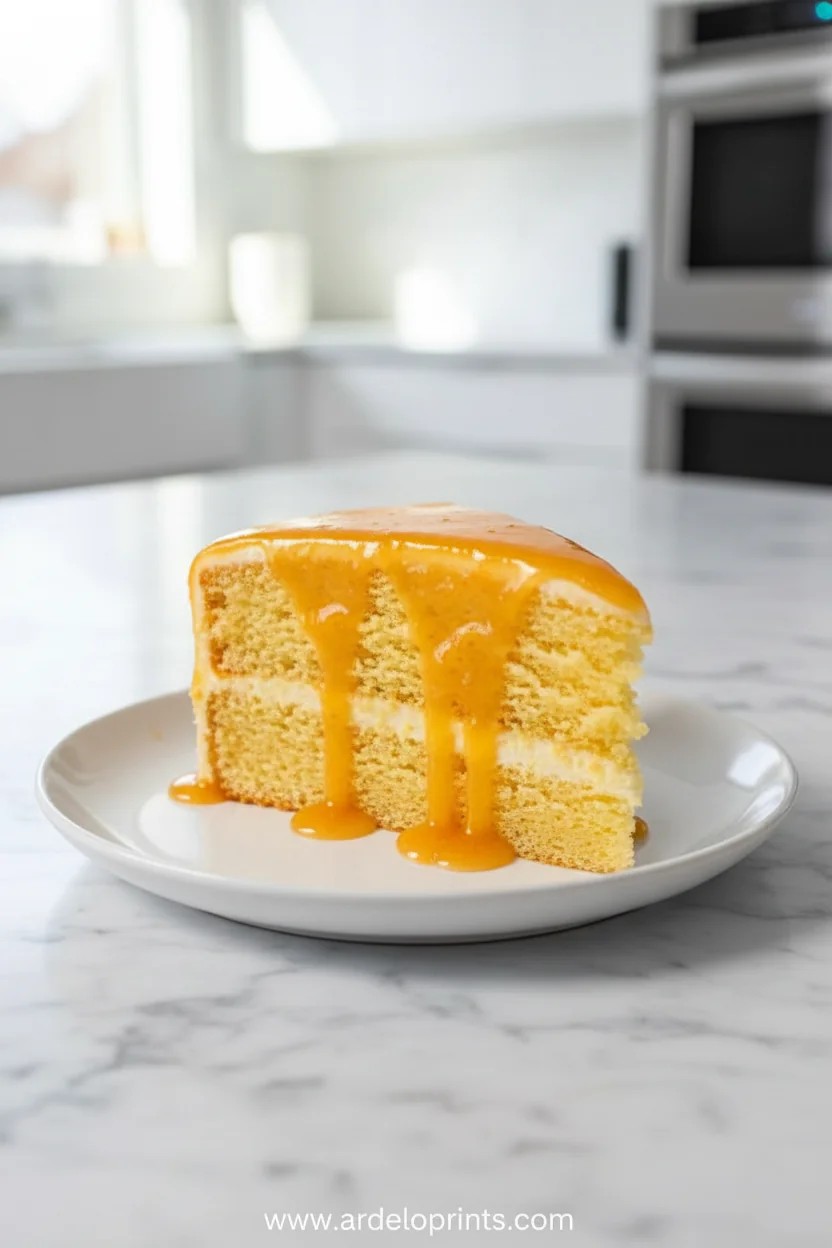 Moist Orange Cake - feature image
