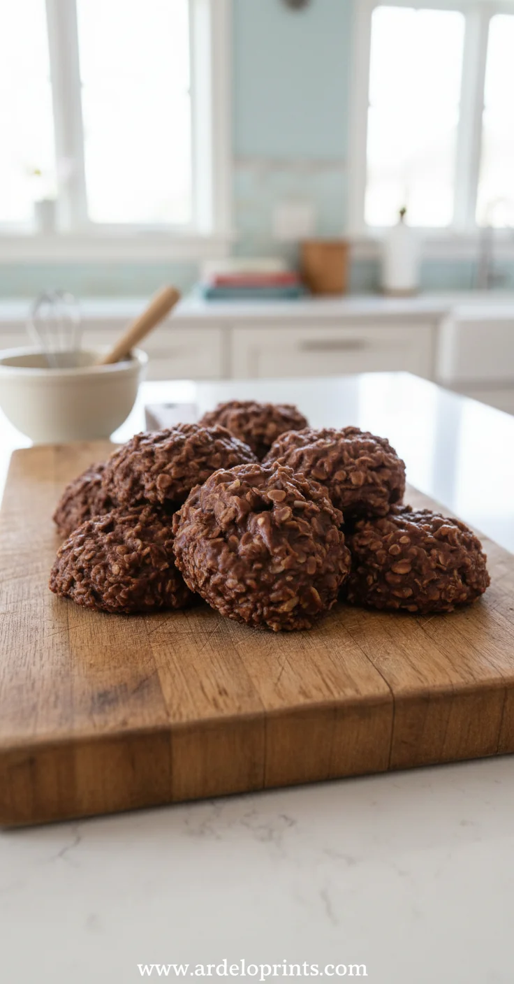 Vintage No-Bake Cookies - feature image