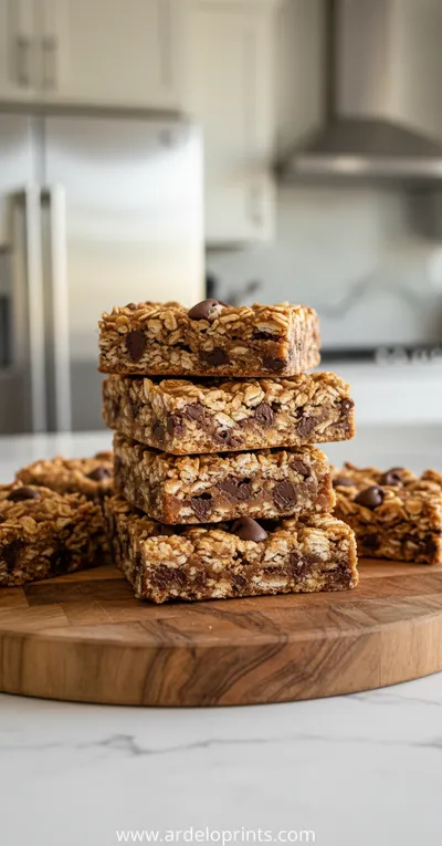 Homemade No Bake Granola Bars