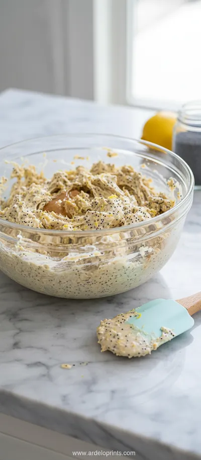 No-Bake Lemon Poppyseed Protein Balls Recipe - ingredients preparation