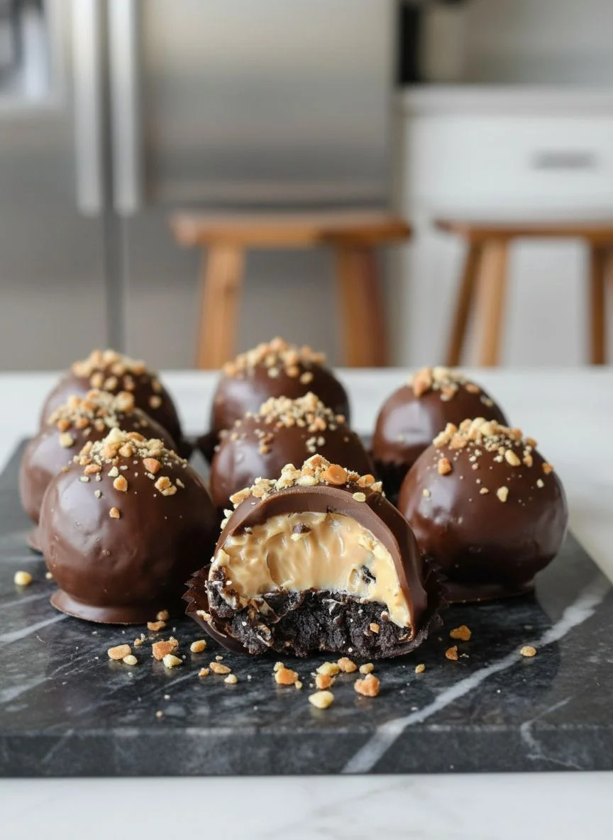 No-Bake Reese’s Oreo Balls – Quick & Easy Treat - feature image