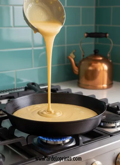 Old Fashioned Buttermilk Pancakes - ingredients preparation