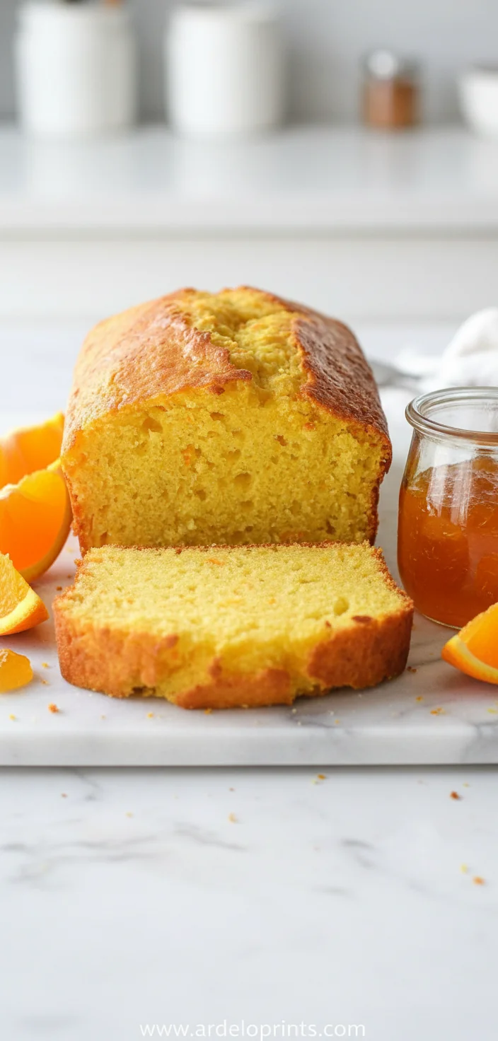 Delicious Orange Cake Loaf – Soft & Moist - feature image
