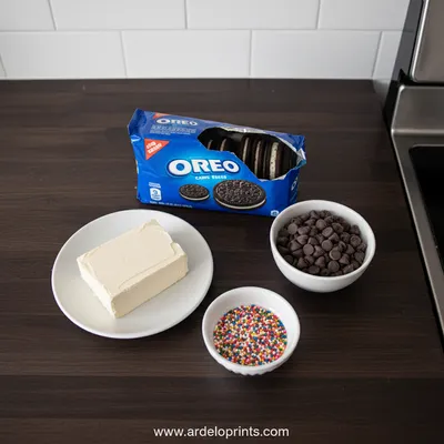 Oreo Balls Recipe - Easy No-Bake Dessert - cooking process
