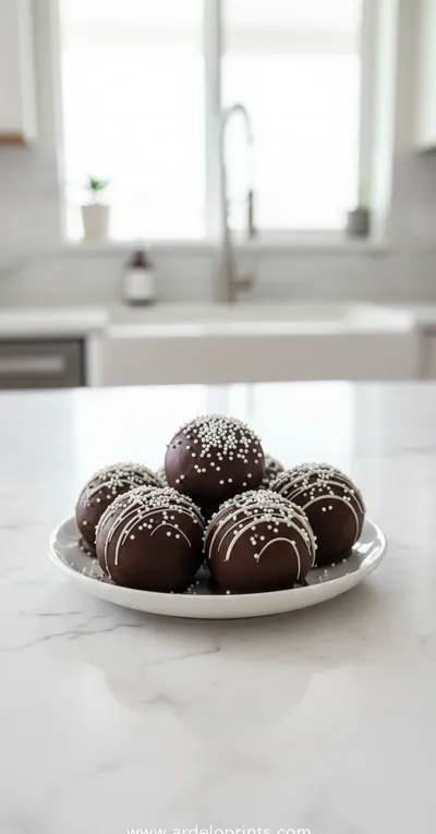 Oreo Balls Recipe - Easy No-Bake Dessert - ready to serve