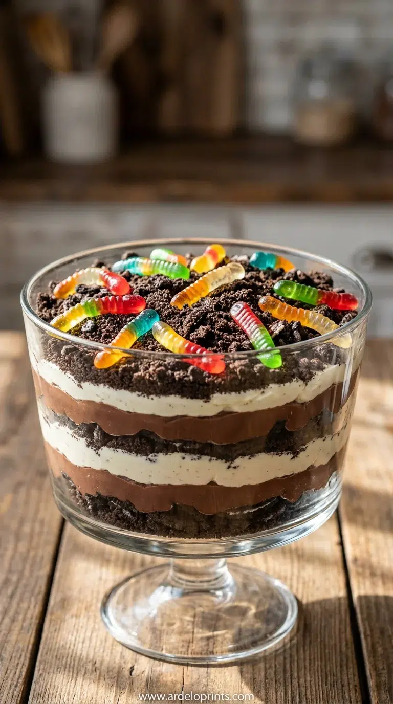 Oreo Dirt Dessert: Fun & Yummy Recipe - final presentation