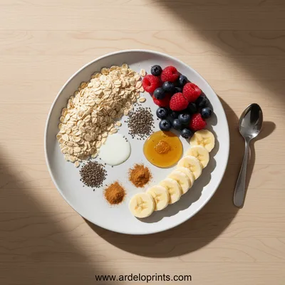 Overnight Oats Recipe – Healthy Breakfast - cooking process