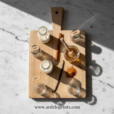 Paleo Cinnamon Ice Cream - cooking process