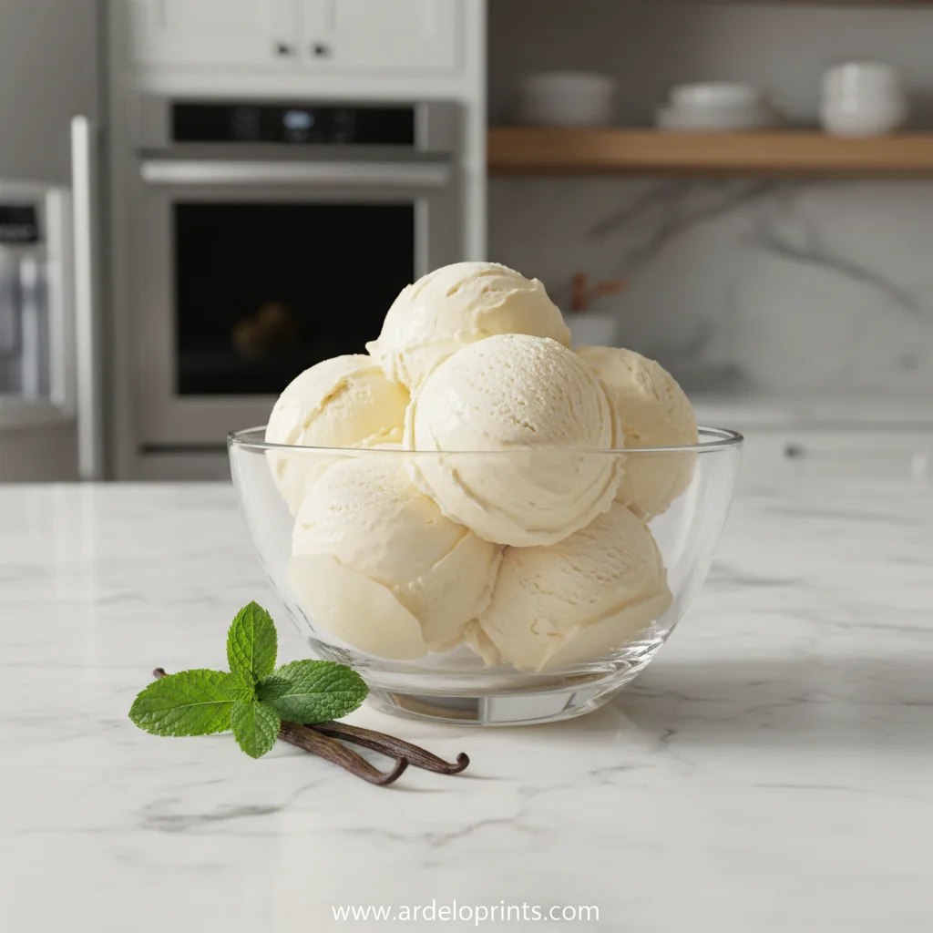 Paleo Vanilla Ice Cream – AIP Vegan Keto - feature image