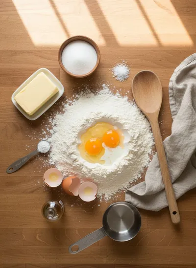 Best Pancakes From Scratch - cooking process