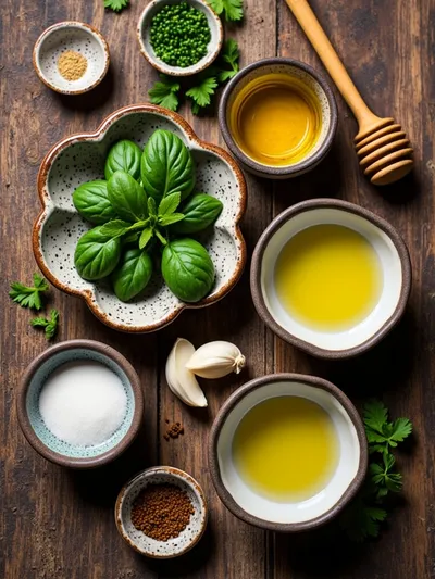 Perfect Pasta Salad Dressing Recipe - ingredients preparation