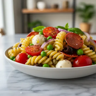 Delicious Pasta Salad with Secret Ingredient