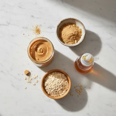 Peanut Butter Crunch Balls: Easy No-Bake Dessert - ingredients preparation