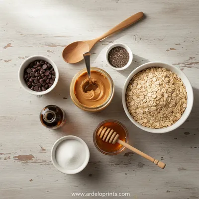 Peanut Butter Energy Balls Recipe - cooking process