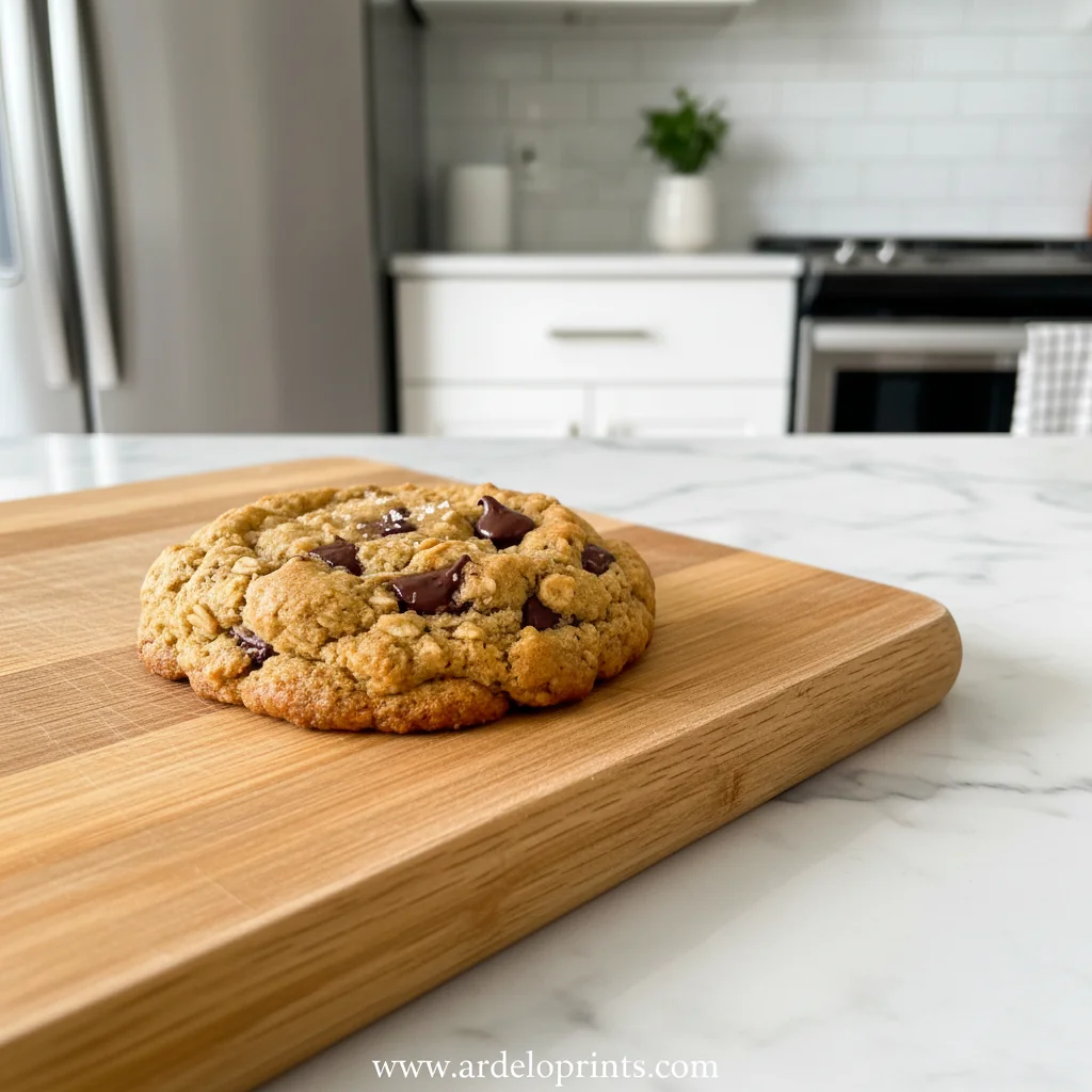 Peanut Butter Oatmeal Chocolate Chip Cookies - feature image