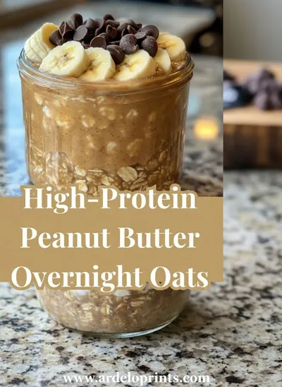Peanut Butter Overnight Oats – High‑Protein Breakfast - ingredients preparation