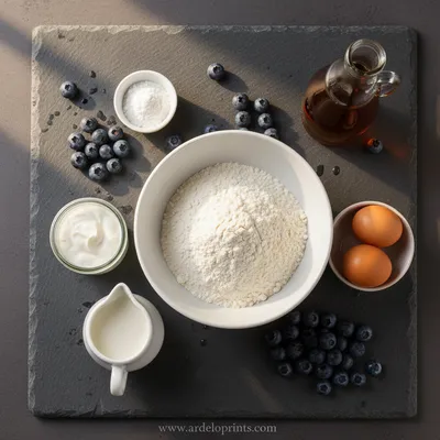 Pfannkuchen Mit Joghurt Recipe For Weekly Baking - cooking process