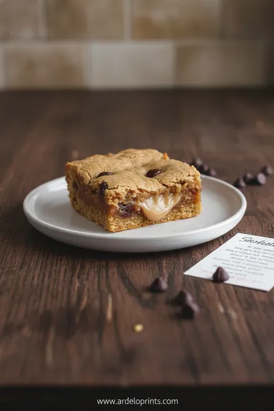 Soft & Gooey Protein Blondies Recipe
