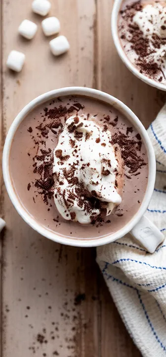 Protein Hot Chocolate Recipe - ingredients preparation