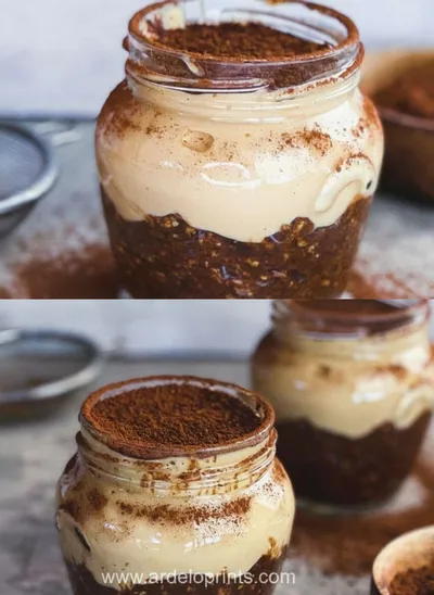 Protein Tiramisu Pudding