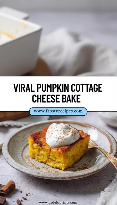 Pumpkin Cottage Cheese Bake Recipe - ready to serve