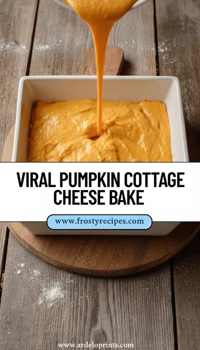 Pumpkin Cottage Cheese Bake Recipe - ingredients preparation