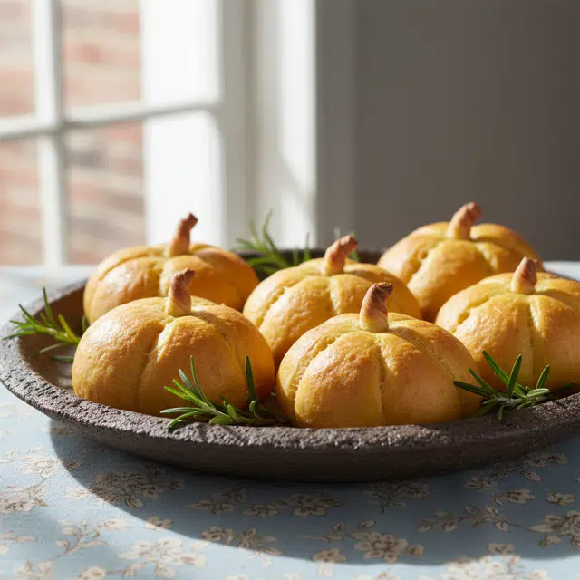 Pumpkin Shaped Dinner Rolls: Chef John's Recipe