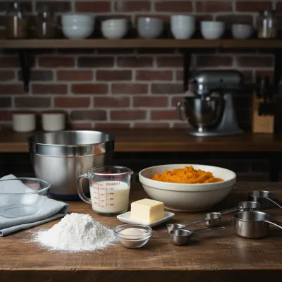 Pumpkin Shaped Dinner Rolls: Chef John's Recipe - ingredients preparation