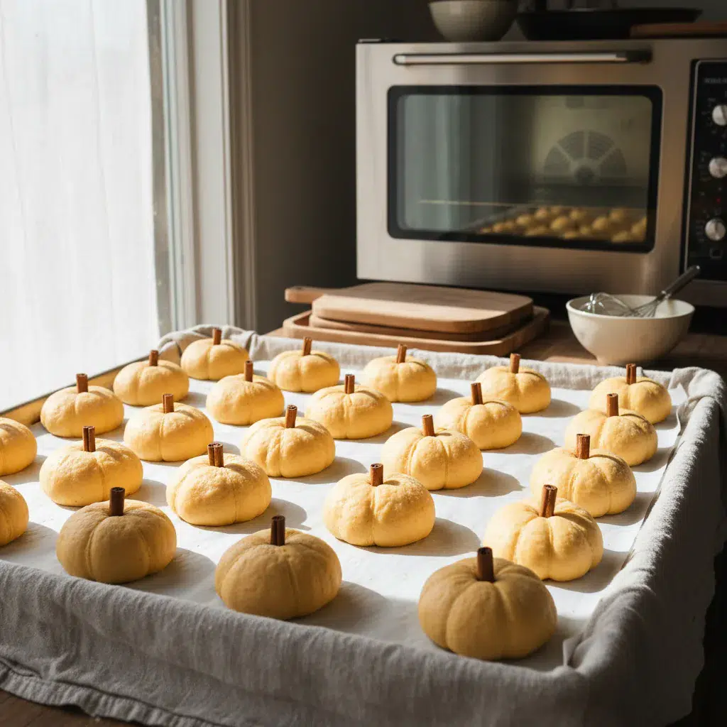 Pumpkin Shaped Dinner Rolls: Chef John's Recipe - cooking process