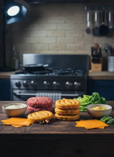 Pumpkin Shaped Sliders: Festive Appetizer - ingredients preparation