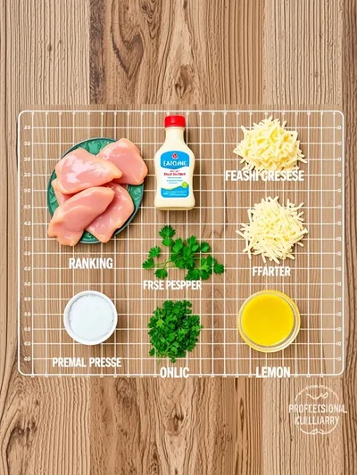 Ranch Chicken Bake – Easy 4-Ingredient Recipe - ingredients preparation